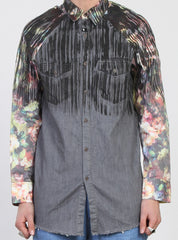 LS COMA SHIRT - BRUSHED orange