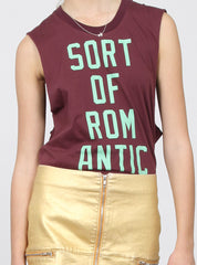 MINUTE TANK - SORT OF ROMANTIC PLUM