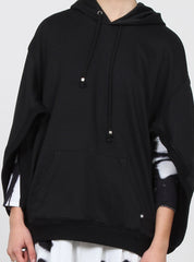 SWEAT CAPE BLACK