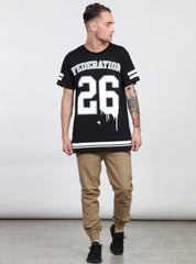 AYE TEE - NO 26 BLACK/WHITE
