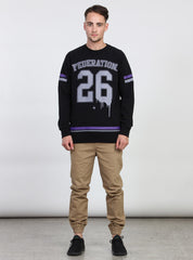YOU CREW - NO 26 BLACK/GREY
