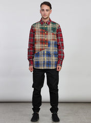 CHECK CHECK CHECK IT SHIRT Red
