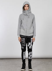 CUDDLES ZIP UP GREY MARLE