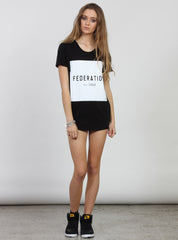 NIGHT TEE - ESTABLISHED XIV BLACK