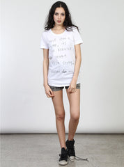 NIGHT TEE - ONCE UPON - WHITE