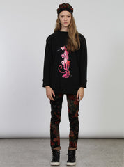 FOXY CREW - PINK PANTHER BLACK