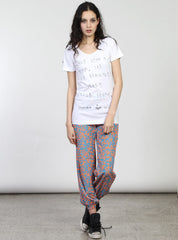 SCOOP TEE - ONCE UPON - WHITE