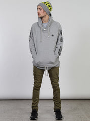 VADER HOOD GREY MARLE