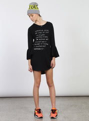 BELL DRESS - STORY BLACK