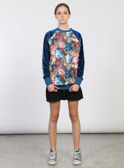 BOUQUET CREW TEAL / MUSK