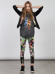 BOTANICAL BLAZER BLACK