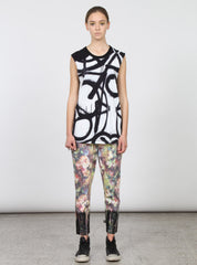 MINUTE TANK BLK/WHT SPRAY