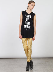 MINUTE TANK - SORT OF ROMANTIC BLACK