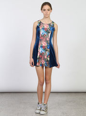 PRINCESS DRESS MUSK/TEAL