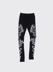 RENAISSANCE LEGGINGS black/white