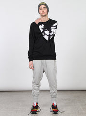 SPRAY CREW BLK/WHT SPRAY