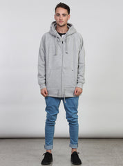 VADER ZIP UP HOOD GREY MARLE