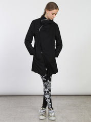 WRAP COAT BLACK