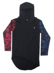 SLANTED HOOD - BLACK