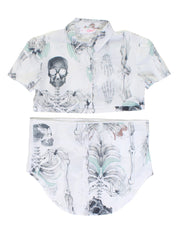 SPLIT SHIRT - FEATHER