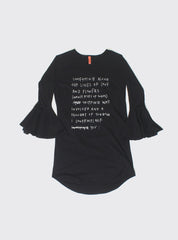 BELL DRESS - STORY BLACK