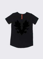 BLOOM TEE BLACK