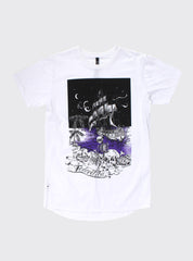 CLIFFORD TEE - GHOST SHIP WHITE