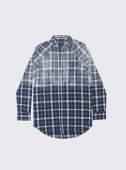 LS COMA SHIRT - BRUSHED BLUE