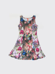 PRINCESS DRESS MUSK/FUCHSIA