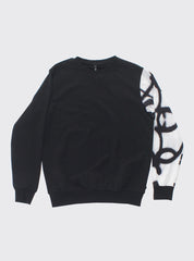 SPRAY CREW BLK/WHT SPRAY