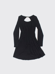 TWISTER DRESS BLACK