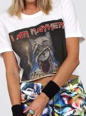 DAY TEE - I AM MAYHEM - WHITE