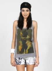 RAINBOW SINGLET - LADY BEAR - GREY