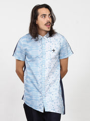 SOME-THING SHIRT - BLUE / NAVY