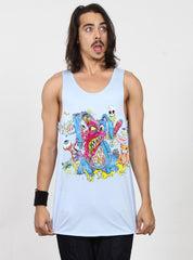PLAZA SINGLET - PSYCHO BUNNY - BLUE