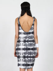 BABYBOW DRESS - WATERCOLOUR