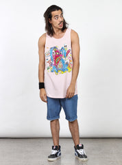 PLAZA SINGLET - PSYCHO BUNNY - PINK