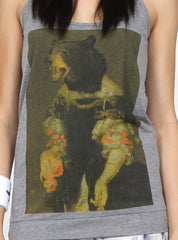 RAINBOW SINGLET - LADY BEAR - GREY