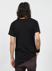 SLANTED TEE PURPLE