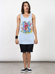 PLAZA SINGLET - PSYCHO BUNNY - BLUE