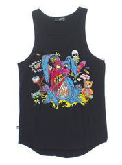 PLAZA SINGLET - PSYCHO BUNNY - BLACK