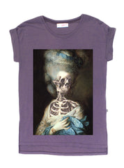 SING TEE - LADY SKELETON - PURPLE