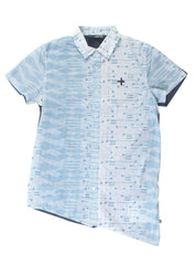 SOME-THING SHIRT - BLUE / NAVY