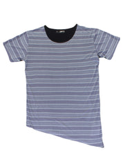 SLANTED TEE - GREY